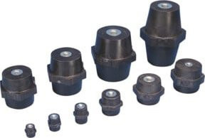 Erico Isolator ISOTP15M4 in Schwarz - Bild 1