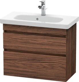Duravit Waschtischunterschrank DuraStyle in Nussbaum dunkel, wandhängend, B: 73 cm, T: 36,8 cm, H: 61 cm - Bild 1
