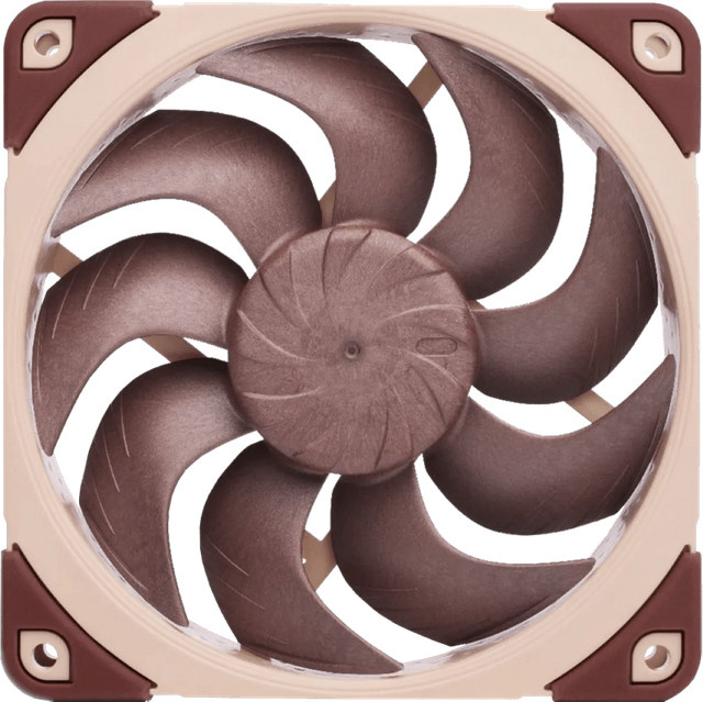 Noctua NF-A12x25 G2 PWM Gehäuselüfter in Beige und Braun - Bild 2