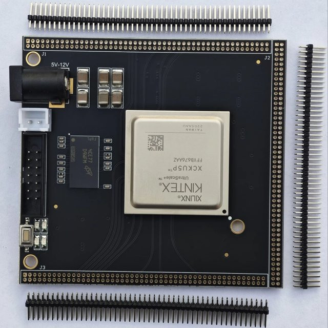 Xilinx Kintex Ultrascale+ FPGA Entwicklungsboard XCKU5P-FFVB676 Kernplatine in Schwarz - Bild 1