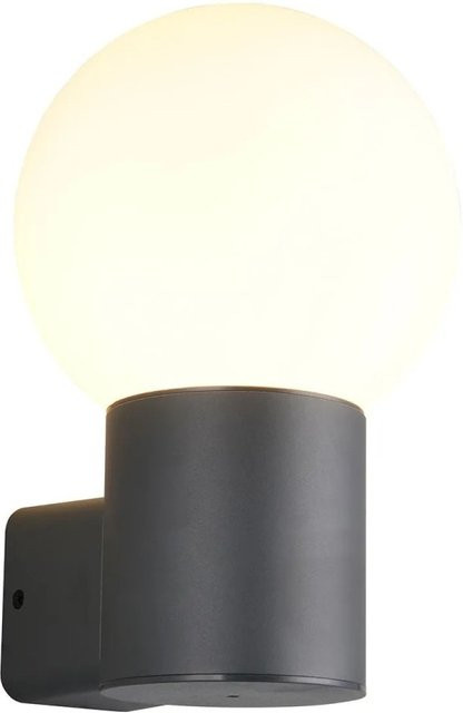 Trio LED-Wandleuchte Mures in Anthrazit aus Druckguss-Aluminium und Glas für den Außenbereich B/T/H: 28 x 18 x 19,5 cm - Bild 1