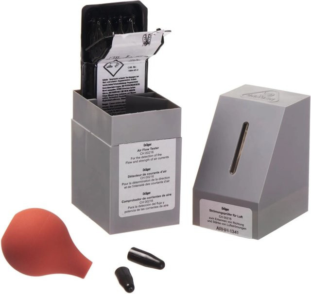 Dräger Strömungsprüfröhrchen Set Silber aus Kunststoff - Bild 1