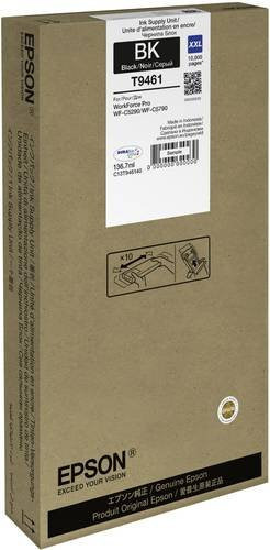 Epson Original Tintenpatrone T9461 Schwarz für WorkForce Pro WF-C5290DW, Füllmenge: 136,7 ml - Bild 3
