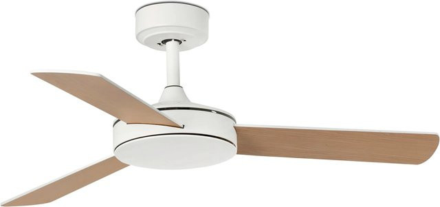 FARO Energiespar Deckenventilator Mini Mallorca mit Fernbedienung, Farbe: Weiß, Durchmesser: 106 cm - Bild 1