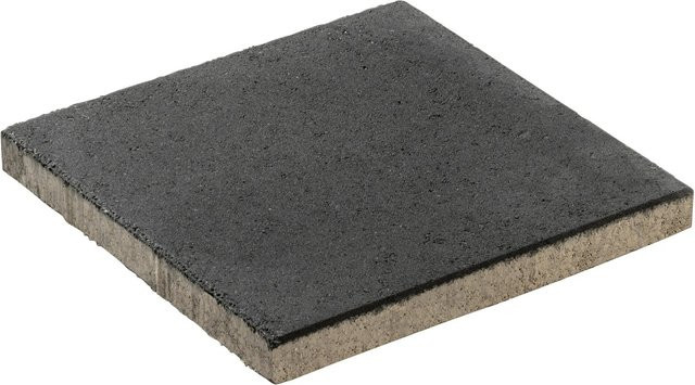 Diephaus Gehwegplatte in Anthrazit mit Betonoptik, B/T/H: 30 x 30 x 3 cm - Bild 1