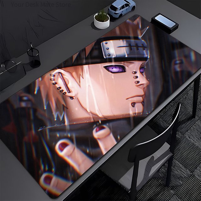 Bandai Naruto Pain Mauspad Multicolor – Große Gamer-Mausmatte und weiche Tastaturunterlage für deinen Schreibtisch - Bild 1