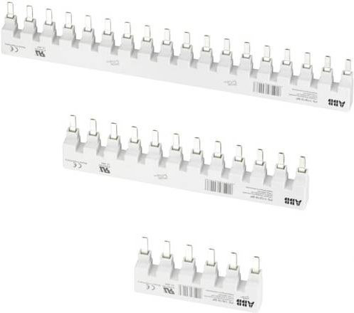ABB 2CDL210508R3718 PS 1/37/18 H CB Phasenschiene, 1-phasig, 37 Pins, 18qmm, Weiß - Bild 1