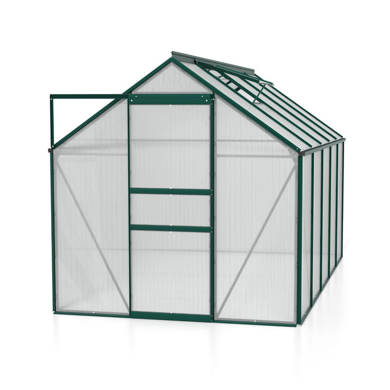 Vitavia Gewächshaus Venus 6200 in Grün mit 4 mm HKP und 6,2 m² Fläche - Bild 3