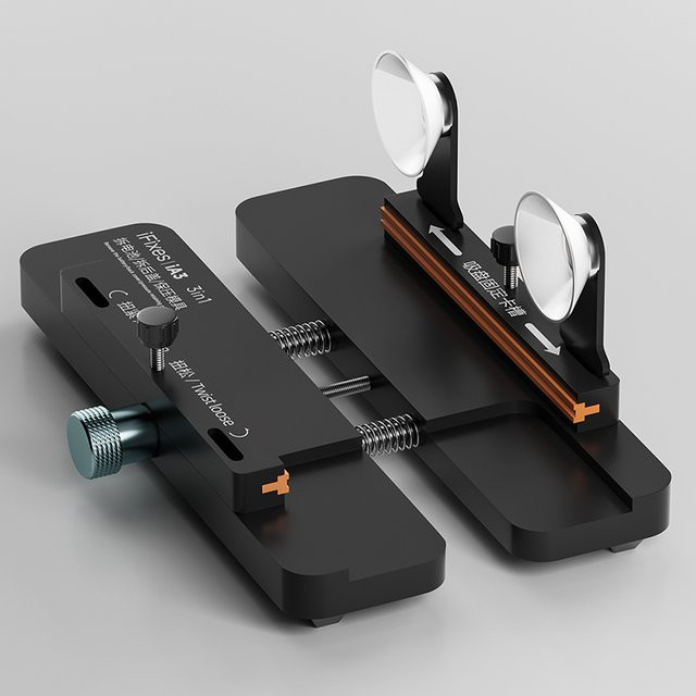 SAYTL Multifunktionale Handy-Reparaturvorrichtung zur Bildschirm- und Rückseitenentfernung sowie Mainboard- und Batterie-Inspektion in Schwarz - Bild 1