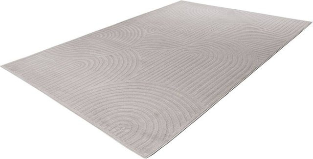 Kayoom Teppich Bandito 325 in Silber, modern und pflegeleicht, B/L: 160 x 230 cm - Bild 1
