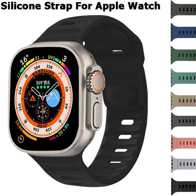 Silikonarmband für Apple Watch, Unisex - Bild 1