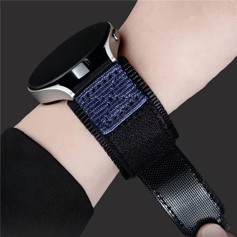 strapfreak Uhrenarmband Nylon, Klettverschluss, Unisex, 16 mm, 18 mm, 20 mm, 22 mm - Bild 3