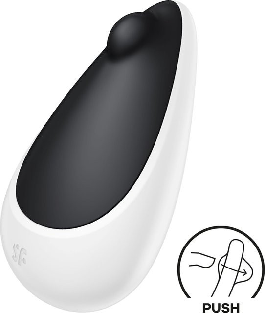 Satisfyer Spot On 3 Vibrator in Schwarz oder Weiß, Durchmesser: 9 cm - Bild 1