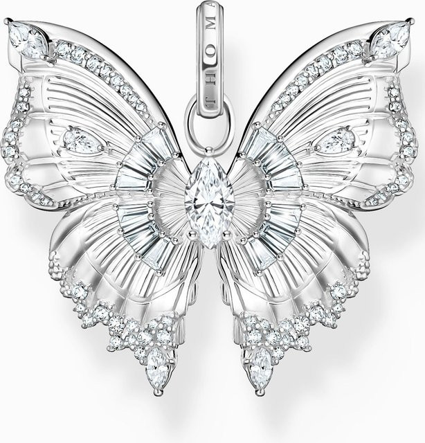 Thomas Sabo Anhänger Butterfly, 925 Silber, Zirkonia, Damen - Bild 1