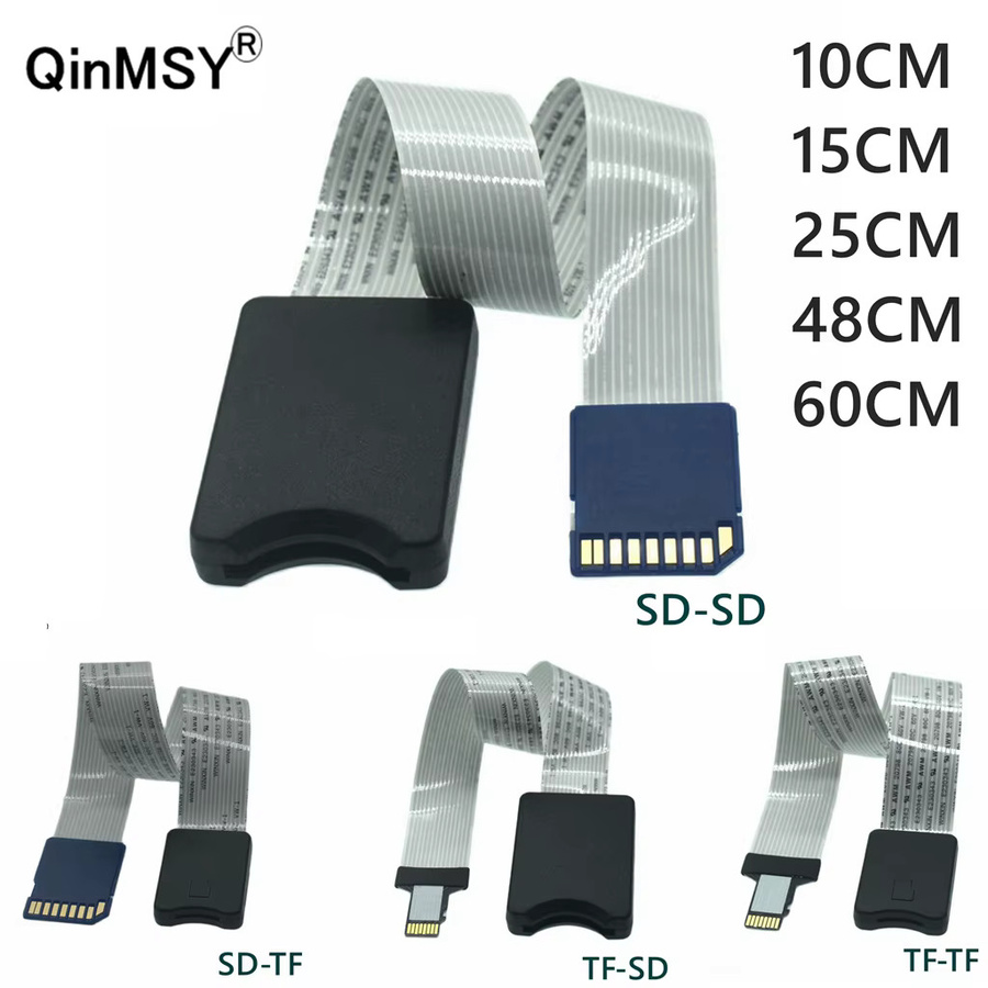 Liujyjc SD auf TF Micro SD Kartenverlängerungskabel Adapter in Schwarz für GPS - Bild 3