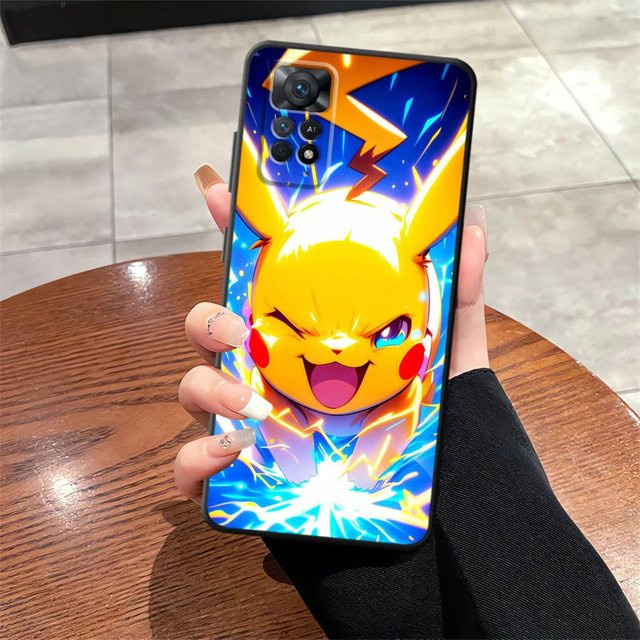 Handyhülle mit Pikachu Motiv für Xiaomi Redmi Note Serie in Gelb - Bild 1
