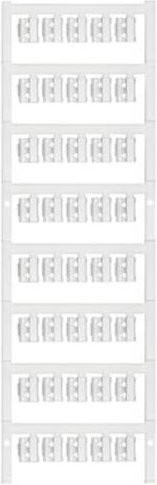 Weidmüller Zeichenträger SFC 1/12 NEUTRAL Weiß mit Beschriftungsfläche 4,10 x 12 mm - Bild 1