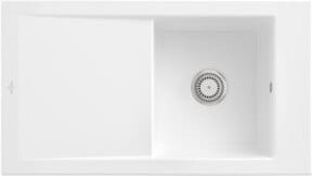 Villeroy & Boch Spüle Timeline in White mit CeramicPlus Beschichtung - Bild 1