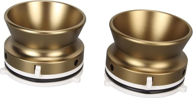 Honor Electronics NAB Hub Adapter 10 Zoll für Studer ReVox aus Aluminiumlegierung in Messing Antik - Bild 1