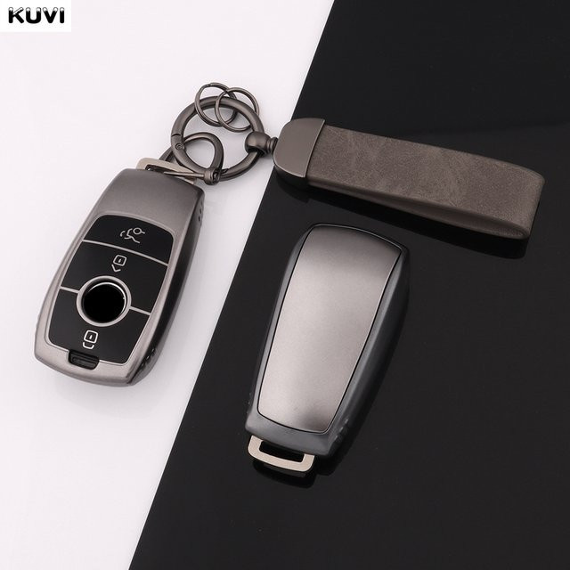 Kuvi TPU Schlüsselhülle für Mercedes Benz A C E S G Klasse GLC CLE CLA W177 W205 W213 W222 X167 AMG Schlüsselbund Zubehör - Bild 1