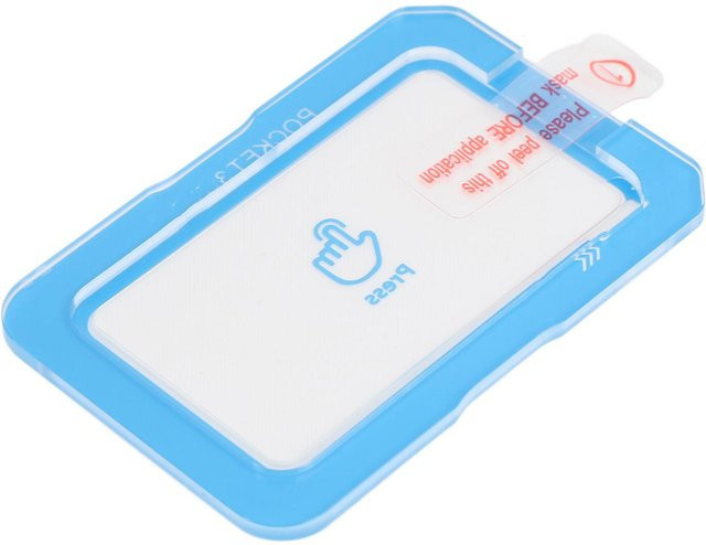 Koogeelife Displayschutzfolie aus gehärtetem Glas für Pocket 3, transparent, 9H Härte, kratzfest und ölabweisend - Bild 1