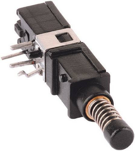 Mentor 1446.1233 Drucktaster Schwarz IP65 60V DC/AC 0.5A 1 x Ein/(Ein) tastend - Bild 1