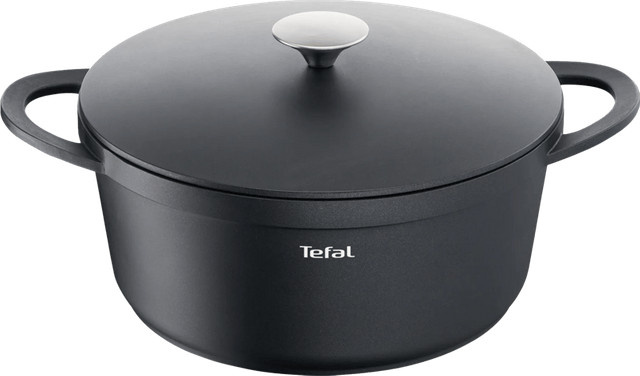 Tefal Trattoria Bräter aus Aluminium mit Non-Stick-Beschichtung, Schwarz, Durchmesser: 28 cm - Bild 1