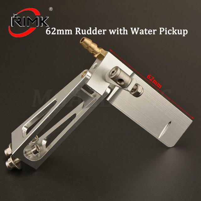 RIMK RC Boot Aluminium Legierung Ruder mit Wasser Pickup, Zubehör - Bild 1