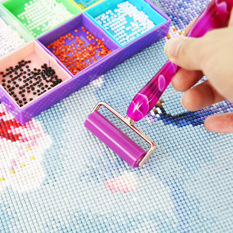 Ersatz-Stiftköpfe für Diamantmalerei aus Harz und Kunststoff in Gelb und Multicolour für DIY-Kunsthandwerk - Bild 2