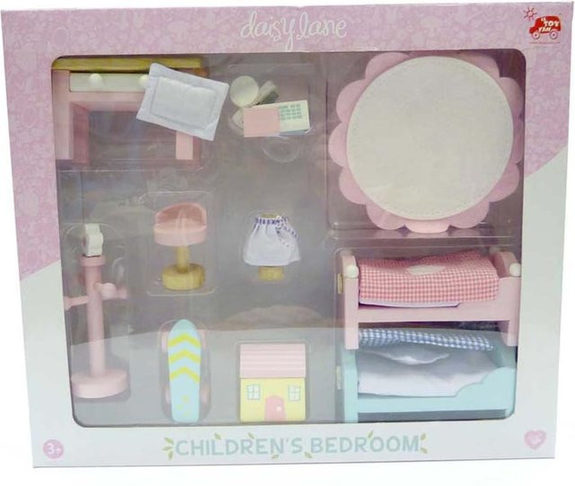 Le Toy Van Daisy Lane Kinderzimmer Puppenhaus Zubehör, Holz, ab 3 Jahre - Bild 1