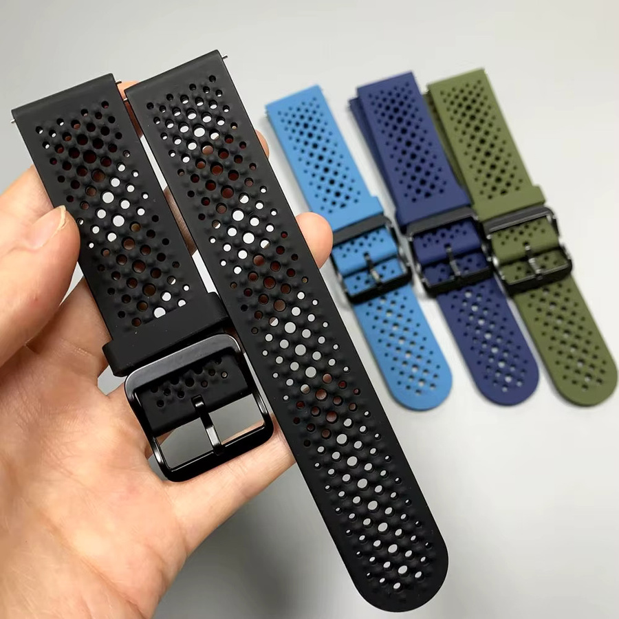COROS Uhrenarmband Silikon, 22 mm, multicolor, Unisex - Bild 3