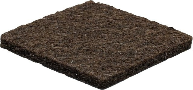 Wagner Filzpads-Set EH1731 Braun, 12-teilig, B/T/H: 3 x 3 x 0,3 cm - Bild 1
