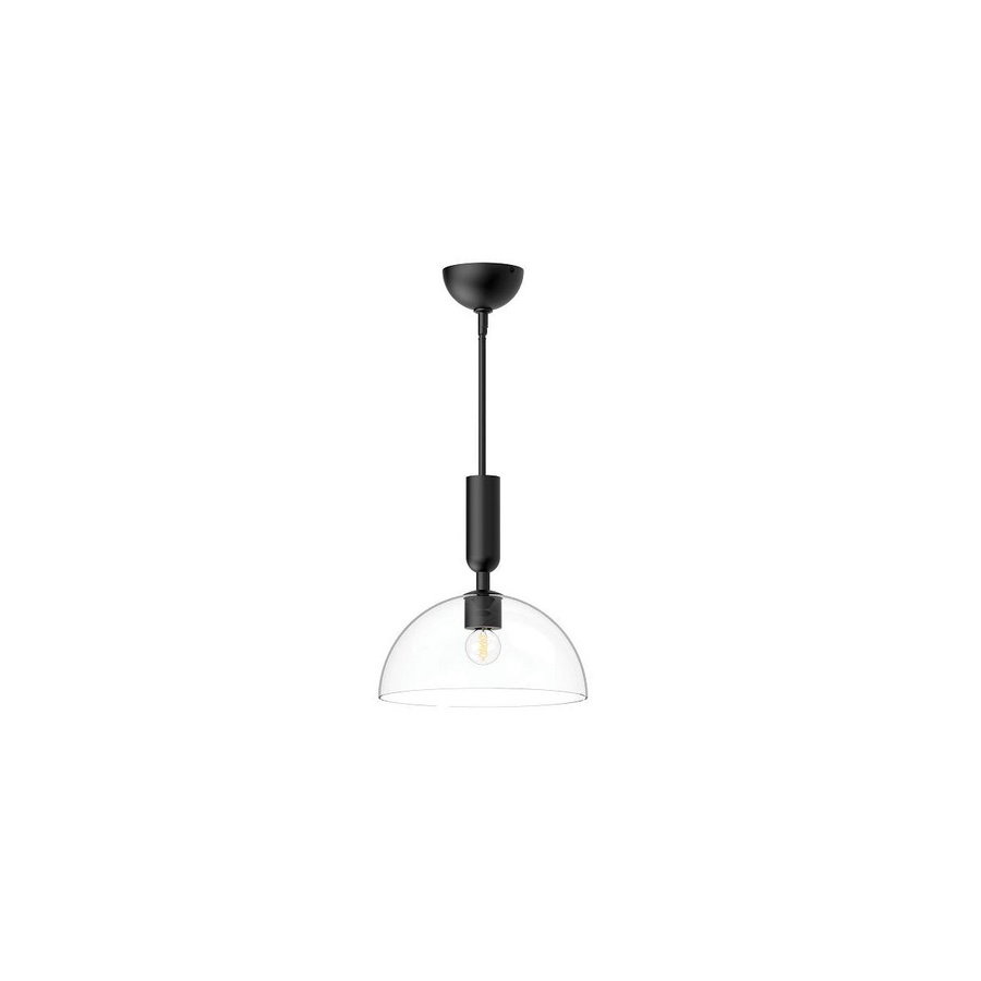 Alora Mood Jude Pendelleuchte Schwarz mit transparentem Glas - Bild 1