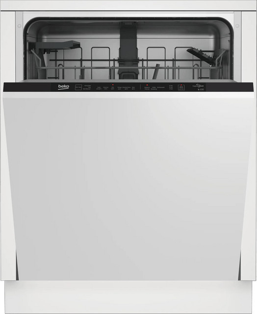 Beko BDIN16420 Vollintegrierbarer Geschirrspüler in Weiß, Breite: 60 cm - Bild 1