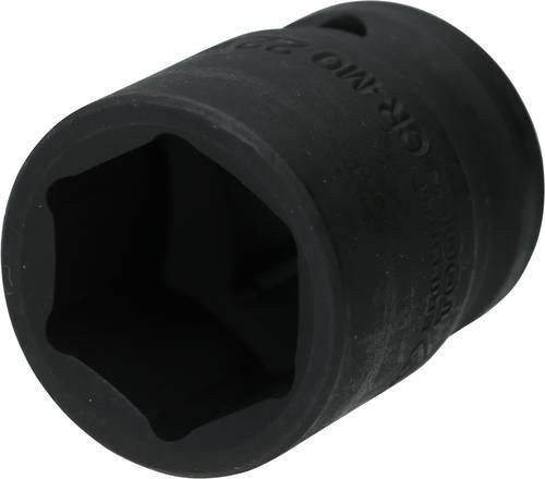 Brilliant Tools Kraft-Steckschlüsseleinsatz 22mm mit 1/2 Zoll Antrieb aus Chrom-Molybdän-Stahl in Schwarz - Bild 1