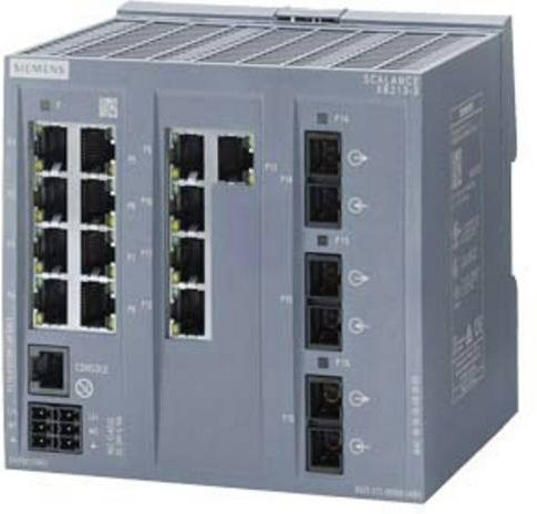 Siemens 6GK5213-3BD00-2TB2 Netzwerk Switch 10/100MBit/s Ethernet/LAN in Grau - Bild 1