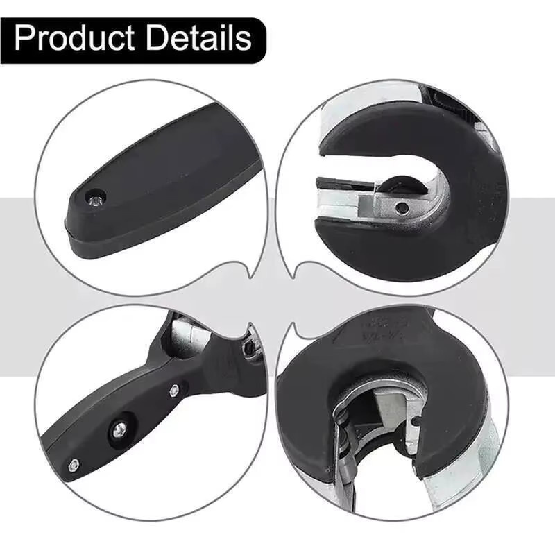 Realmote Ratschenrohrschneider 8-29 mm in Schwarz für Edelstahl, Kupfer und Aluminium zur professionellen Rohr- und Schlauchbearbeitung - Bild 5