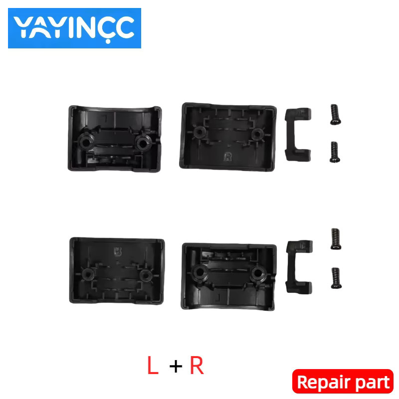 YAYINCC Stirnband Scharnier Schnalle Ersatzteil für HyperX Cloud Silver und Cloud II Headsets in Schwarz oder Silber - Bild 2