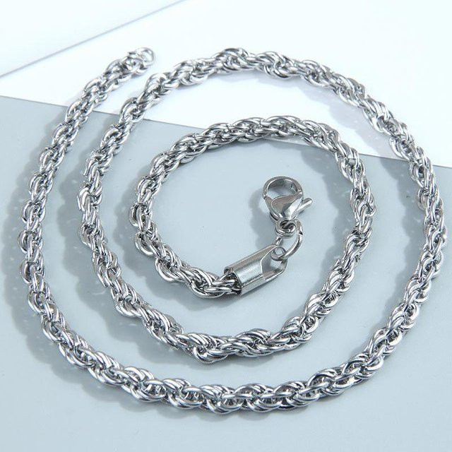 Halskettenanhänger Edelstahl, Silber, Damen - Bild 1