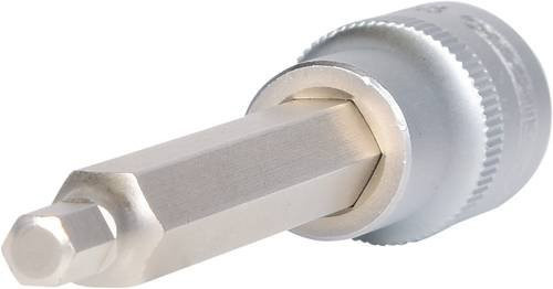 KS Tools 1/2" Bit-Stecknuss Innensechskant lang 6mm aus Chrome Vanadium in Silber - Bild 1