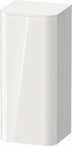 Duravit Halbhochschrank Happy D.2 Plus in Taupe Supermatt mit Glastür, Wandmontage, B: 40 cm, T: 36 cm, H: 88 cm - Bild 1