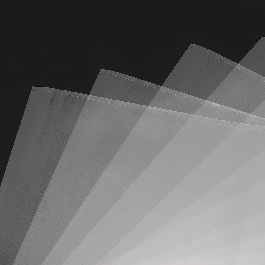 100 Stück transparente A4 Schutzhüllen mit 11 Loch für Ordner aus PVC von shoemst - Bild 4