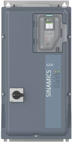 Siemens Frequenzumrichter 6SL4112-0KP16-0EF0 in Grau - Bild 1