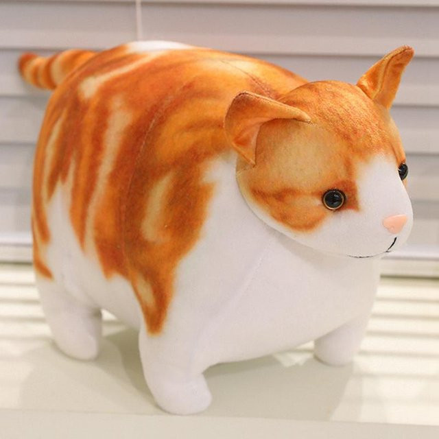 Yiran toy Kurzbein-Katzen-Plüschtiere, Puppe, 20cm, Bunt / Mehrfarbig - Bild 1