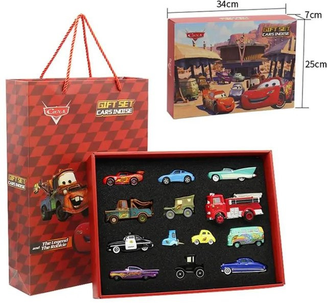 Hot Wheels Disney Cars 3 Lightning McQueen Hook Champion, Metall-Modell, 1:55, ab 4 Jahren - Bild 1