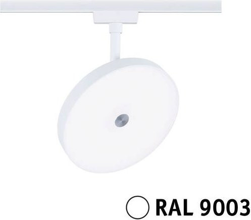 Paulmann Hildor URail Hochvolt-Schienensystem-Leuchte mit 15W LED in Signal-Weiß, dimmbar - Bild 1