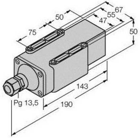 Turck Schutzgehäuse SG40/2 aus Kunststoff - Bild 1