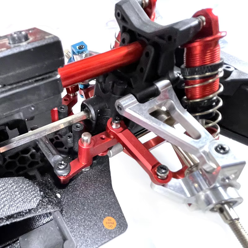 Mjx Ferngesteuertes Auto, Modifizierte Zubehörteile Upgrade Metall Lenkgruppe Getriebekomponenten - Bild 2