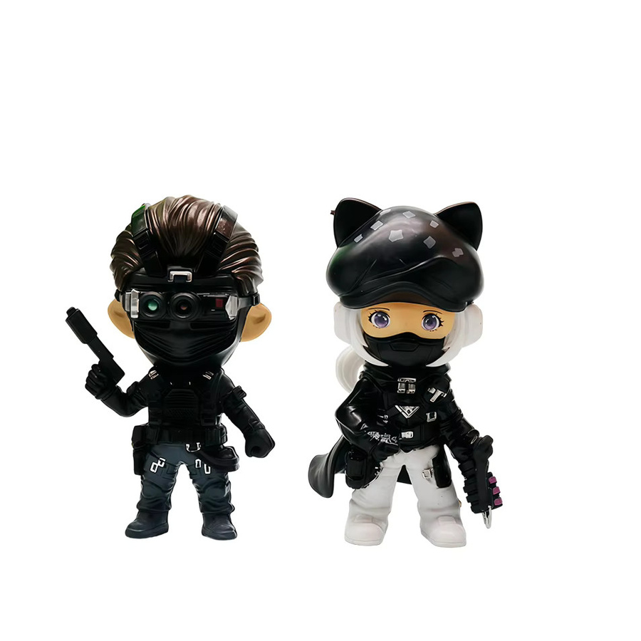 Bandai Delta Force Mini-Actionfiguren-Set, Taktische Soldaten, 6 Designs - Bild 4