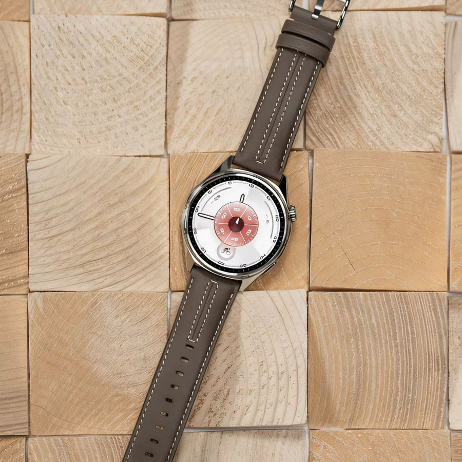 HUAWEI Smartwatch, 46 mm, Grün, Leder, GPS, Unisex - Bild 2